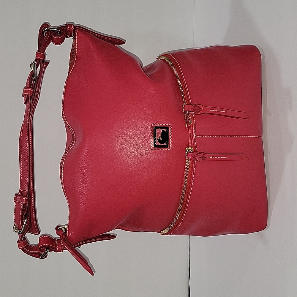 Dooney & Bourke XL Satchel Handbag Hot Pink 💖,Fits (2) 13" Squishmallows inside